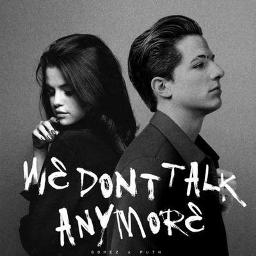 We Don't Talk Anymore - on vocal