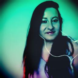 Il mare impetuoso al tramonto...