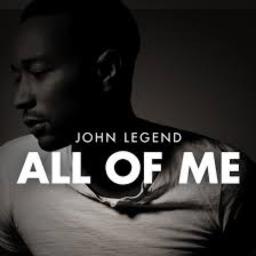 All of Me - John Legend - female key