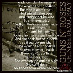 This I Love - (GNR Original)