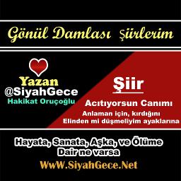 Şiir - Acıtıyorsun Canımı