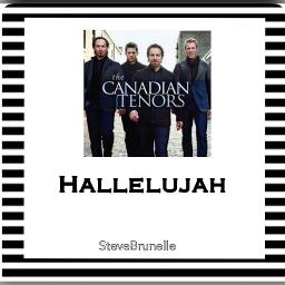 Hallelujah - ❤️ Orchestra Canadian Tenors