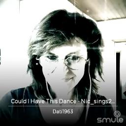 Could I Have This Dance - Nic_sings2much's version
