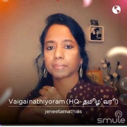 Vaigai nathiyoram  (HQ - தமிழ் வரி)
