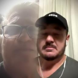 No mesmo lugar ( 1 tom acima)