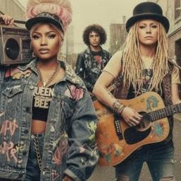 Beez In The Trap x What's Up? - Song Lyrics and Music by Nicki Minaj x ...