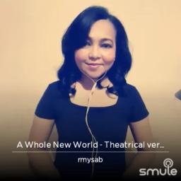 A Whole New World - Theatrical version