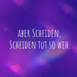 Scheiden tut so weh (Karaoke)