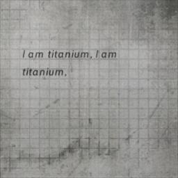 Titanium - Piano version