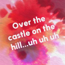 Castle on the Hill - acoustic piano lower key
