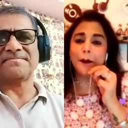 Zulfon ki ghata lekar ...Reshmi Rumal