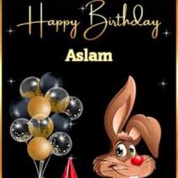 🎂HBD ASLAM🎂