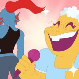 Рыбанутая любовь (+) | Undertale