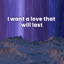 A Love That Will Last