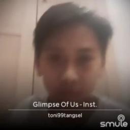 Glimpse Of Us - Inst.
